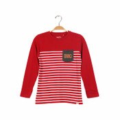 USC Trojans Toddler Garb Cardinal Gus Long Sleeve Stripes T-Shirt